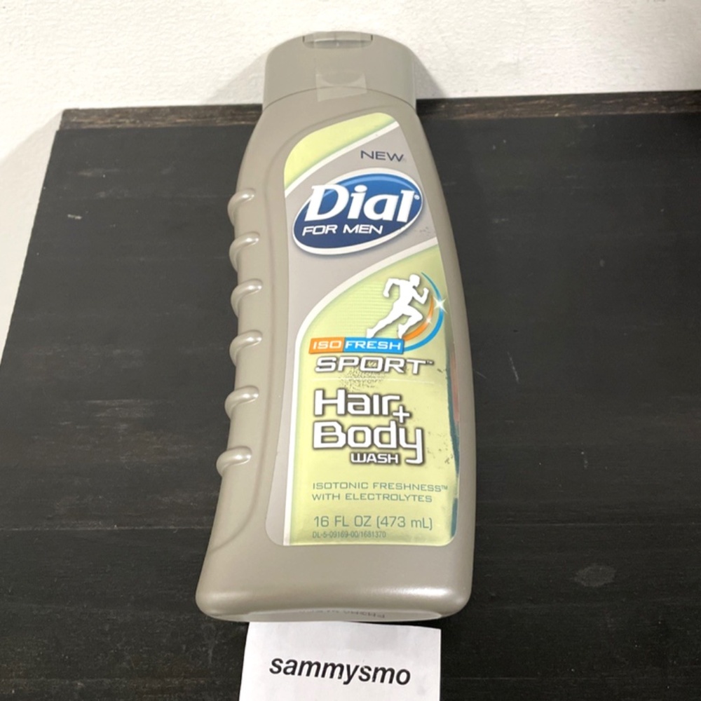Dial For Men ISO FRESH Hair + Body Wash 16 fl oz